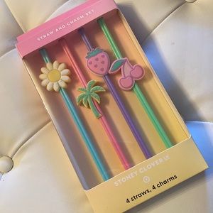 Stoney Clover Lane x Target Straws and Charms
